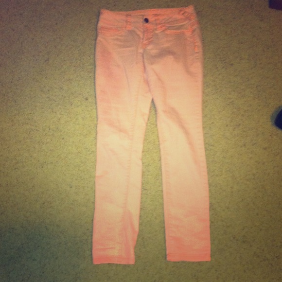 Pink Skinny Stretch Jeggings