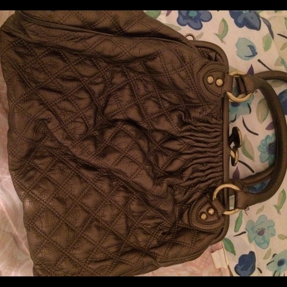 Bronze oversized purse