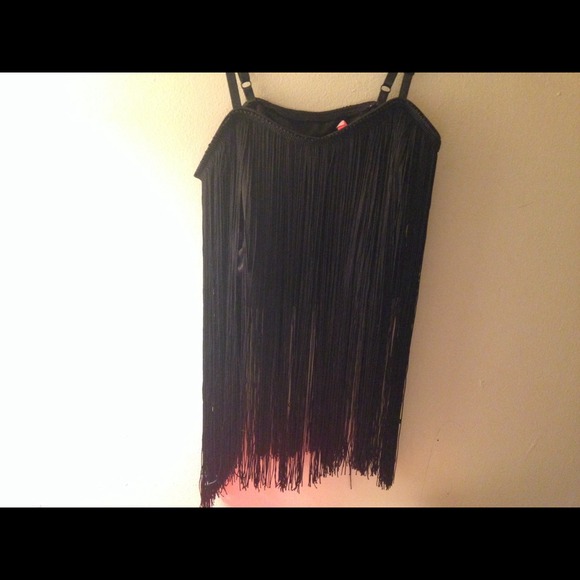 Fringe bustier
