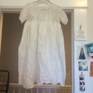 Size small vintage dress lace coverlet