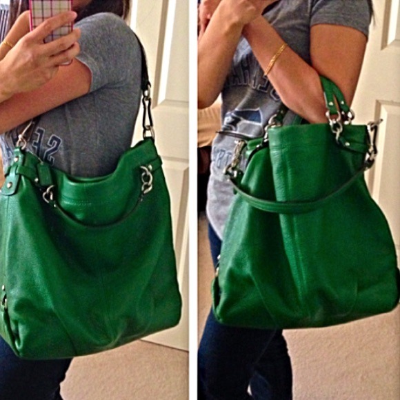 brooke large pebbled leather shoulder bag