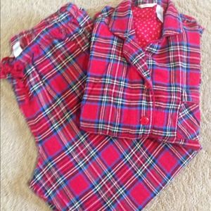 Red flannel pj's