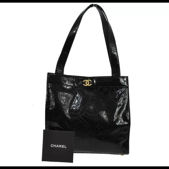 CHANEL Bags Authentic Chanel Cc 9 Camellia Hand Tote Bag Poshmark