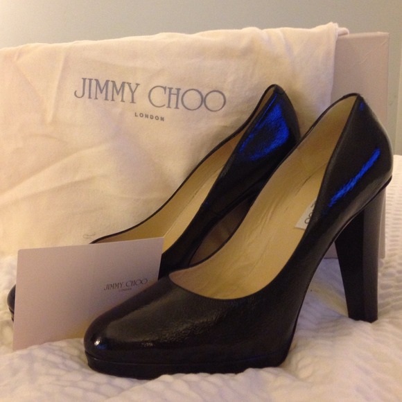 **NEW** Jimmy Choo Farley Thick Heel Platform Pump