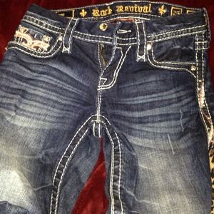 Rock revival Yui skinny jeans