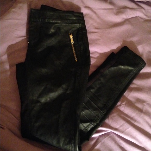 Leather pants