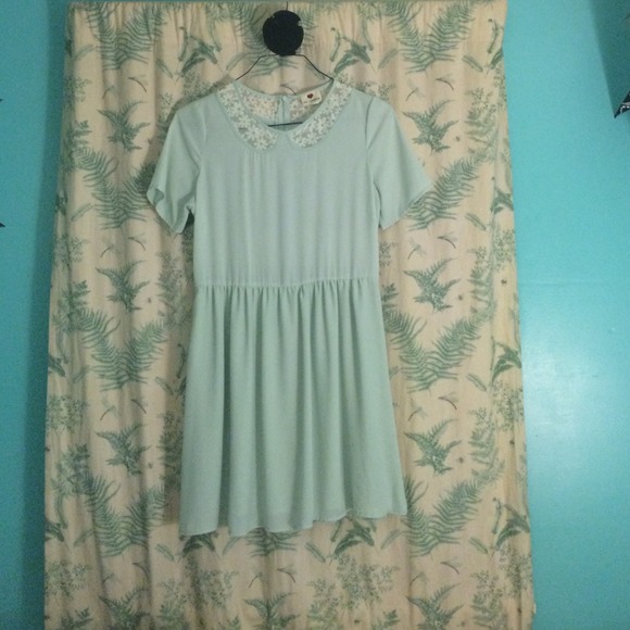one clothing | Dresses | One Clothing Mint Dress Size Large | Poshmark