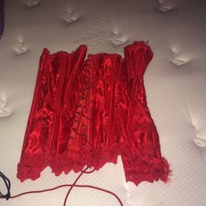 Red corset