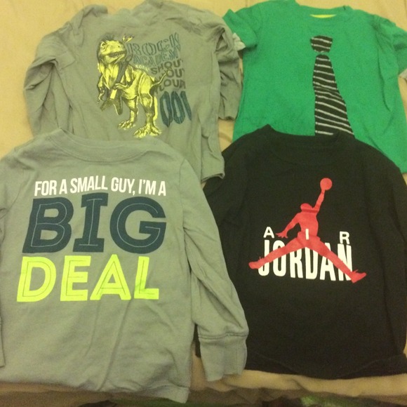 SOLD Boy long sleeve shirts