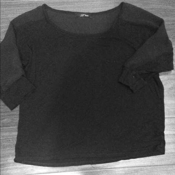 Sheer panel black too
