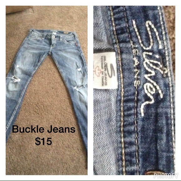 Silver Jeans from buckle