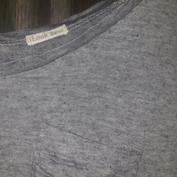 Plain Grey Tee - Picture 2 of 4