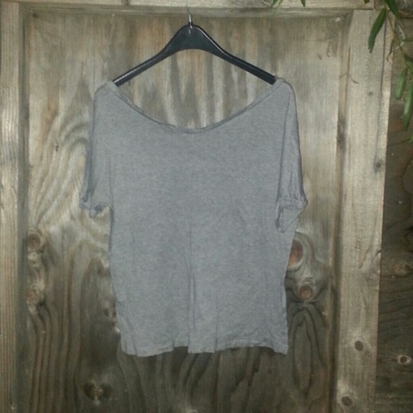 Plain Grey Tee - Picture 3 of 4