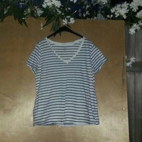 Cotton Striped Tee - Picture 2 of 4