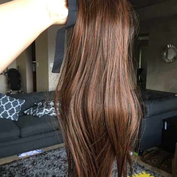 synthetic straight tieup ponytail hair extnsion - Picture 5 of 8