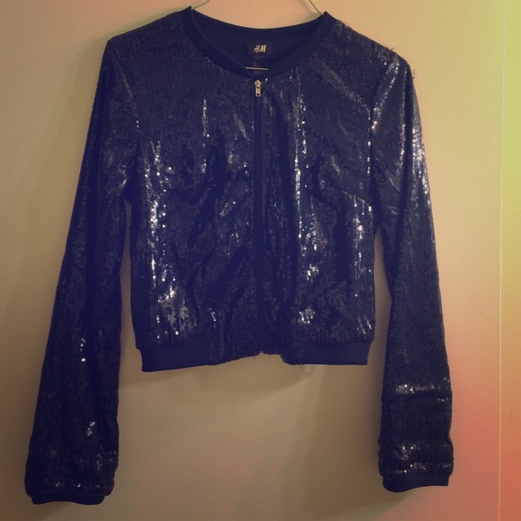 Crop sequin Jacket 🎀
