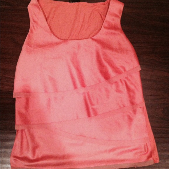 Coral blouse
