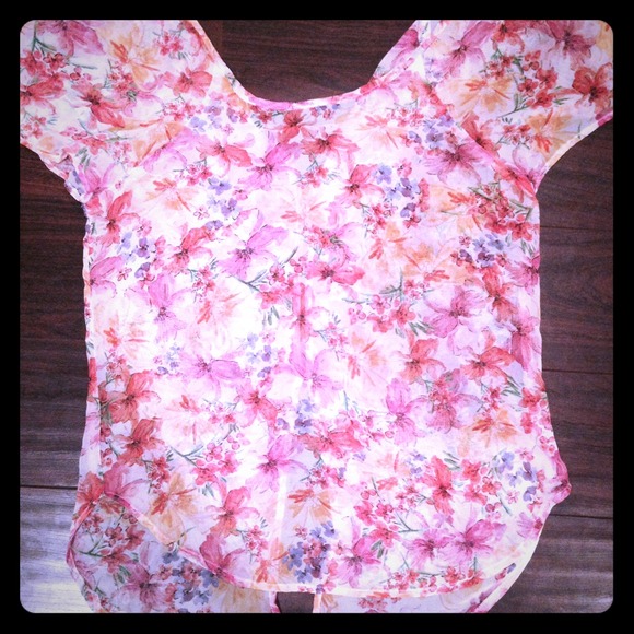 Beautiful floral print blouse