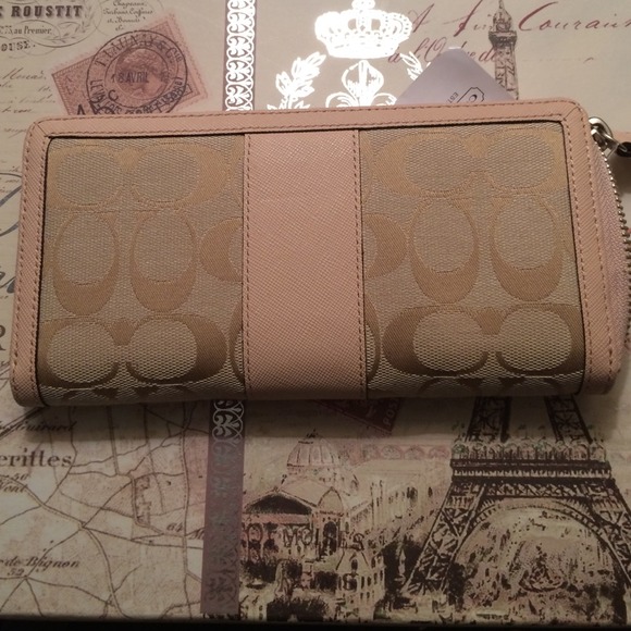 SOLD --Pink COACH Wallet - Picture 2 of 4