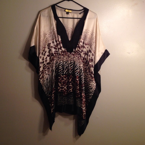 100% Silk BEBE tunic