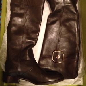 Tory Burch Lawrie riding boots