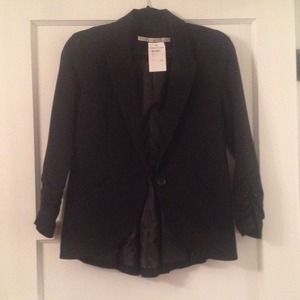 ✨🆕Black riders peplum jacket✨