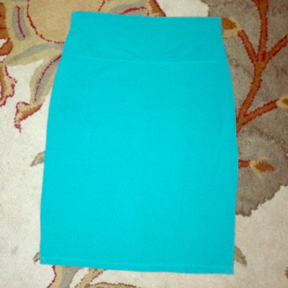 Express Stretch Midi Knit Pencil Skirt