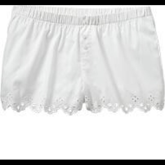 Old Navy Eyelet Lounge Shorts!