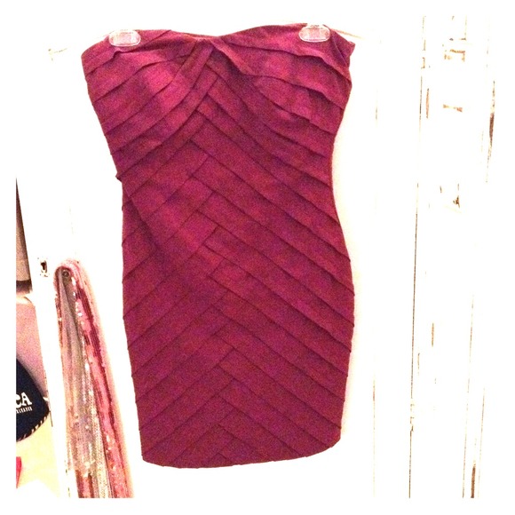 Dusty purple cocktail dress!