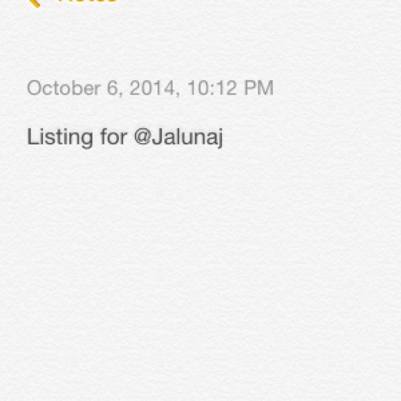 Listing for @Jalunaj