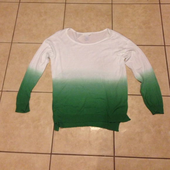 Tops - Green ombre top