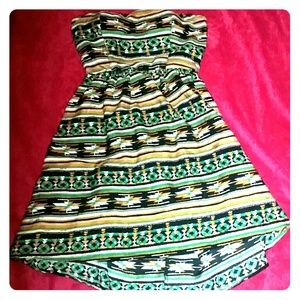 Summer dress multi color