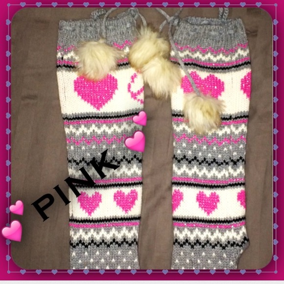 PINK Victoria's Secret Shoes - NEW RARE PINK SLIPPER BOOTIES.