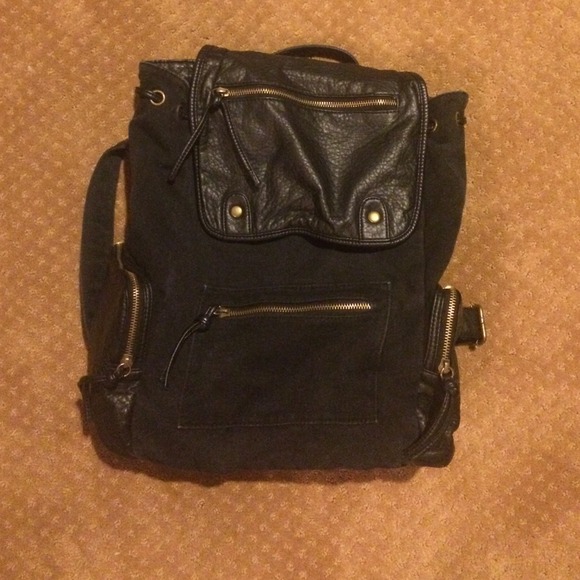 Black backpack