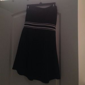 Black and white dress