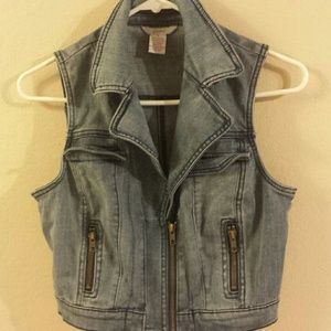Candie's Denim Vest