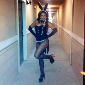 Halloween bunny tuxedo costume