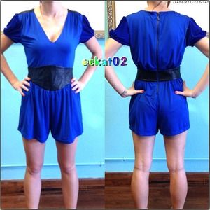 BEBE Soft Romper with Mesh Sleeves