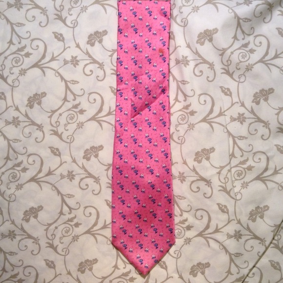 Pink bumble bee neck tie - Picture 1 of 1