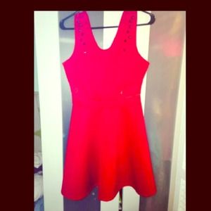 Charlotte Russe red dress