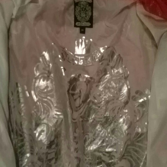 Red leather like jacket - Picture 3 of 4