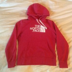 Pink North Face Hoodie
