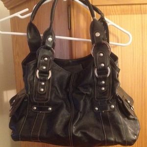 Black handbag