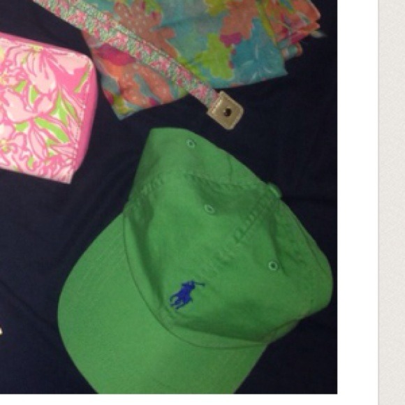 green polo hat !