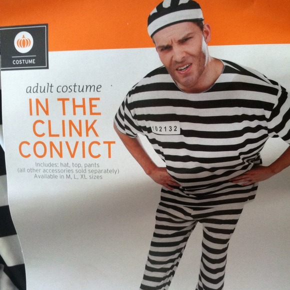 In the Click convict halloween costume