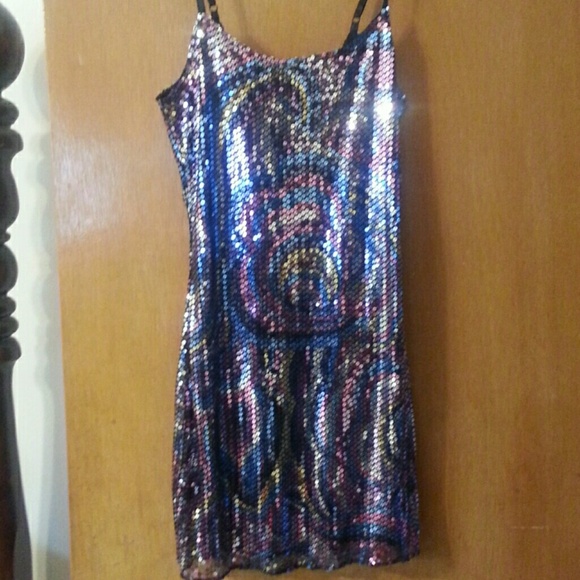 Party sequins dress