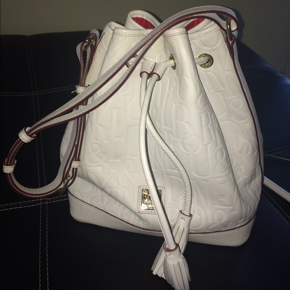 Dooney & Bourke Drawstring Handbag White