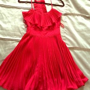 Red Arden B dress.