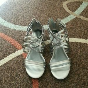 Silver Sandals