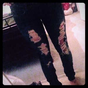 Holey jeans